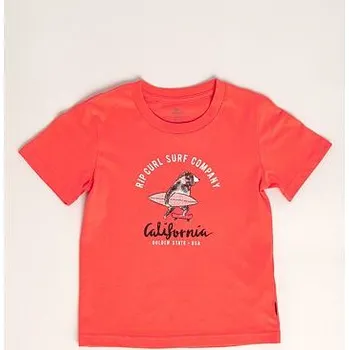 Pánská móda Tričko Rip Curl ANIMOULOUS SS TEE GROMS Cayenne velikost 6