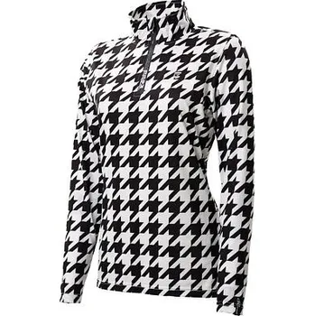 Pánská mikina Mikina Rehall ROSANNA Houndstooth Black & White velikost XL