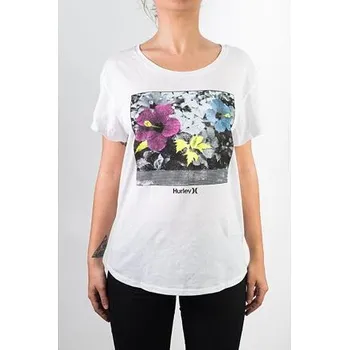 Tričko Hurley BLOOMING GARDEN EASY CREW E10 velikost XS