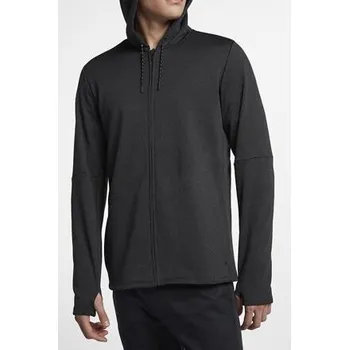 Pánská mikina Mikina Hurley DRI-FIT EXPEDITION ZIP Black Heather velikost L