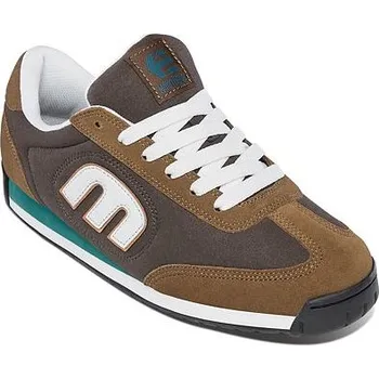Pánské tenisky Boty Etnies LO-CUT II LS Brown/White/Brown velikost 42.5
