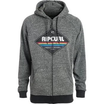Pánská mikina Mikina Rip Curl DIAMOND ZT HOODED Dark Marle velikost XL