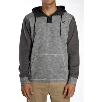 Pánská mikina Mikina Hurley LEGION HOODY Pure Platinium velikost L