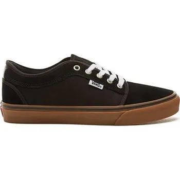 Pánské tenisky Boty Vans CHUKKA LOW Black/Black/Gum velikost 42.5