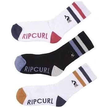 Ponožky Rip Curl AUTHENTIC RC CREW SOCKS 3P Multico velikost 43/45