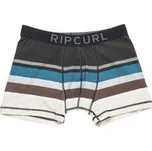 Spodní prádlo Rip Curl STRIPES BOXER SHORT Black velikost XL