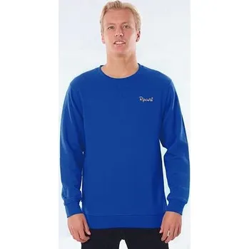 Pánská mikina Mikina Rip Curl SWC CREW Royal Blue velikost L
