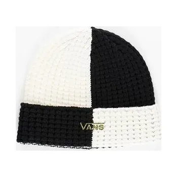 Čepice Zimní čepice Vans WAFFLE TIME BEANIE Black/Marshmallow velikost O/S