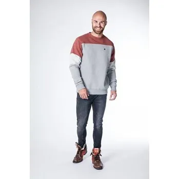 Pánská mikina Mikina Alife and Kickin QUINN Red Brick velikost XL