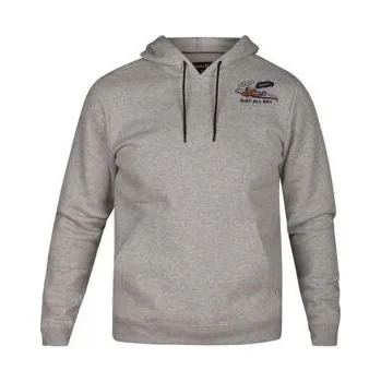 Pánská mikina Mikina Hurley SURF CHECK ALL DAY PULLOVER Dk Grey Heather velikost M