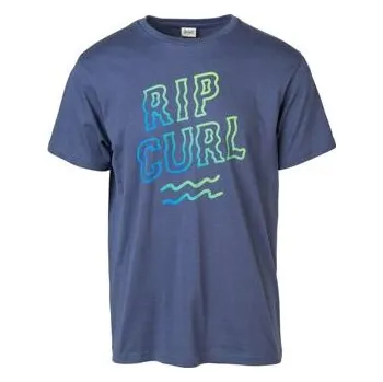 Pánské tričko Tričko Rip Curl VIBRANT MODERN TEE Blue Indigo velikost XL