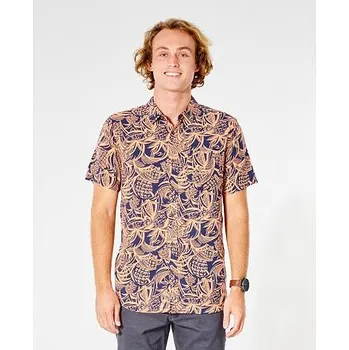 Pánská košile Košile Rip Curl PARTY PACK S/S SHIRT Navy velikost XL