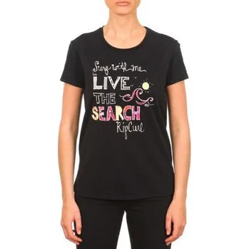 Pánské oblečení Tričko Rip Curl SAINT LAWRENCE TEE Solid Black velikost S