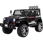 Dětské elektrické auto Raptor Drifter černé s dálkovým ovladačem a pohonem 4x4