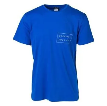Pánské tričko Tričko Rip Curl RIP SURFCO POCKET TEE Turkish Sea velikost S