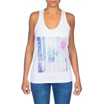 Pánské oblečení Tričko Rip Curl JIMBARAN TANK Optical White velikost M