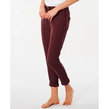 Dámské kalhoty Kalhoty Rip Curl PANOMA PANT Maroon velikost L