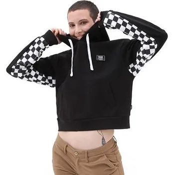 Pánská móda Mikina Vans BOOM BOOM CHECK IT HOODIE Black velikost XS