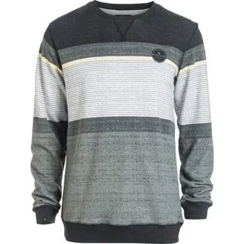 Pánská mikina Mikina Rip Curl RAPTURE STRIPE CREW Black velikost XL