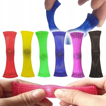 Hračka pro nejmenší MESH MARBLE ANTISTRESOVÁ HRAČKA FIDGET 6 KS