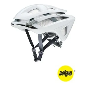 Cyklistická přilba Cyklistická helma Smith OVERTAKE MIPS White Frost velikost L
