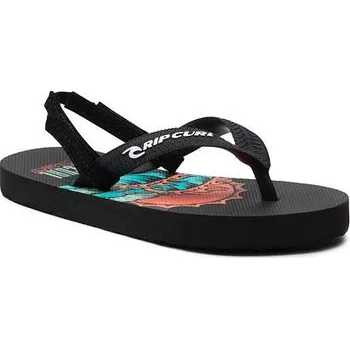 Dámská móda žabky Rip Curl ORIGINS OPEN TOE - BOY Black velikost 34.0