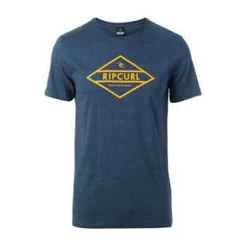 Pánské tričko Tričko Rip Curl UNDERTOW DIAMOND TEE Mood Indigo Mar velikost XXL