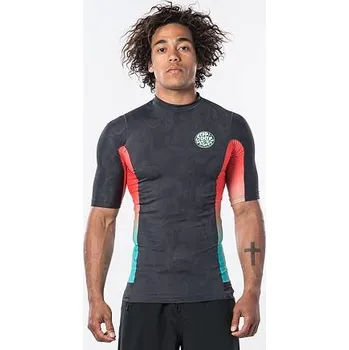 Lykra Rip Curl SURGING S/SL UVT Charcoal Grey velikost M