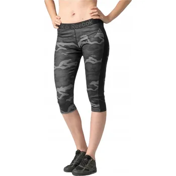 Dámské legíny Legíny 3/4 Reebok S šedé