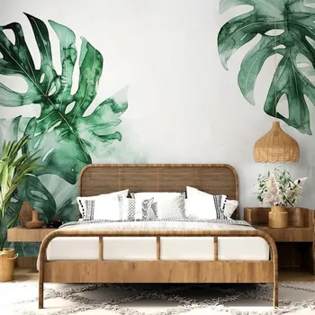 Tapeta Dovido Samolepící tapeta obrovské listy monstery