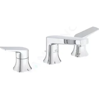 Vodovodní baterie Ideal Standard La Dolce Vita Umyvadlová baterie s výpustí, 3-otvorová instalace, chrom, BD661AA
