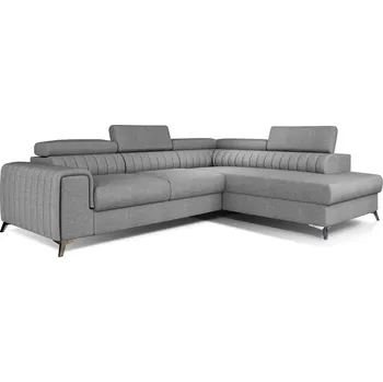 Sedací souprava Rohová rozkládací sedací souprava LAURENCE 278 cm Sawana 21 šedá pravá