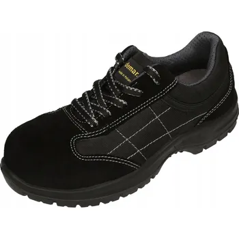 Pracovní obuv Černé dámské bezpečnostní polobotky Demar velikost 36 EU