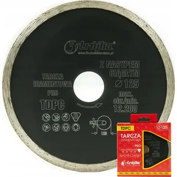 Řezný kotouč DIAMANTOVÝ KOTOUČ SUPER PRO CELISTVÝ PRO ŘEZÁNÍ BETONU A DLAŽBY 125x22 mm