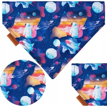 Bandana/šátek Ukory modrá L