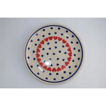 Talíř Dezertní talíř 17 cm Keramika Bolesławiec dárek