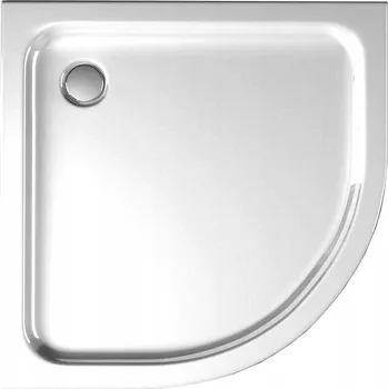 Sprchová vanička Sprchová vanička půlkruhová rohová nízká slim MSB50 80x80 - SWISS MEYER