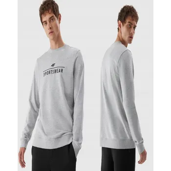 Pánská mikina Pánská mikina 4F AW23TSWSM692 - šedý melír XXL