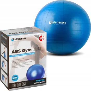 Gymnastický míč Klasický míč Balanssen 85 cm, odstíny modré