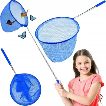 Podběrák Teleskopická síťka Karwil na chytání hmyzu a ryb