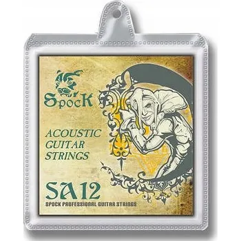 Struna pro kytaru a smyčcový nástroj Struny pro akustickou kytaru Spock SA12
