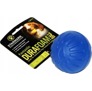 Hračka pro psa Dingo Gea MÍČEK STARMARK DURABLE #7CM modrý