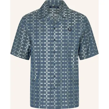 Pánská košile Fred Perry Pánská Košile Resort Comfort Fit, černošedá /...