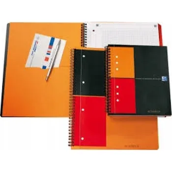 Spirálový Blok Oxford Activebook B5+ 80 listů čtvereček
