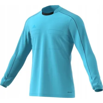 Pánské tričko Adidas tričko s dlouhým rukávem pro rozhodčí, vel M, modré