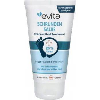 Péče o nohy Mast na popraskané paty s 25% ureou, glycerinem a kafrem, Evita, 75 Ml