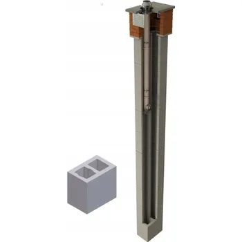 Komín Keramický komín Jawar K fi 80 36x24 10 m plyn + W