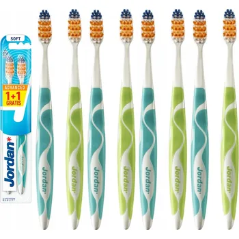 Zubní kartáček Manuální zubní kartáčky Jordan Advanced Soft Měkké 2-pack (4 ks)