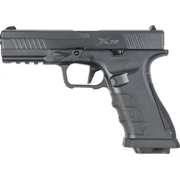 Airsoftová zbraň Airsoftová pistole XTP - černá, kovový závěr, GBB, CO2, APS