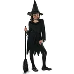 Dětský kostým pravá čarodějka 8 až 10 let - 128 - 140 cm